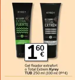 Supermercados Charter TUB Gel fixador extrafort o Total Extrem oferta
