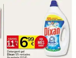 Supermercados Charter DIXAN Detergent gel Dixan 55 rentades oferta