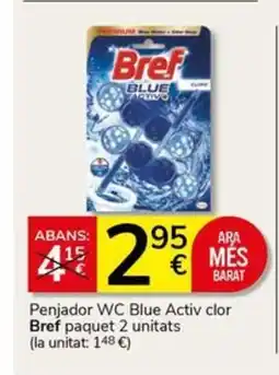 Supermercados Charter BREF Penjador WC Blue Activ clor oferta
