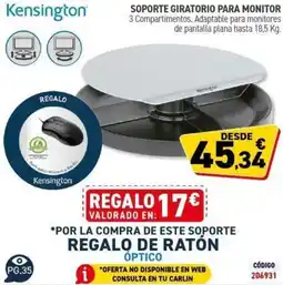 Carlin KENSINGTON Soporte giratorio para monitor oferta