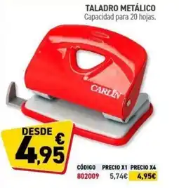 Carlin CARLIN Taladro metálico oferta