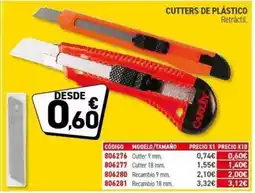 Carlin CARLIN Cutters de plástico oferta