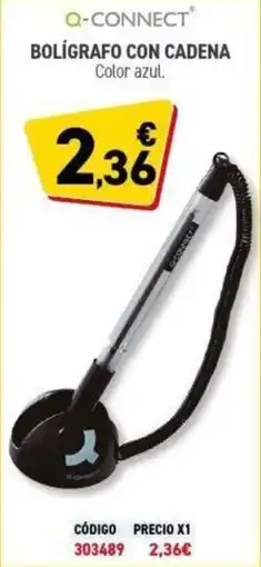 Carlin Q-CONNECT Bolígrafo con cadena oferta