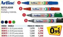 Carlin ARTLINE Rotulador oferta
