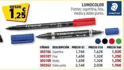 Carlin Lumocolor oferta