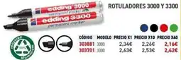 Carlin EDDING Rotuladores 3000 y 3300 oferta