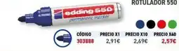 Carlin EDDING Rotulador 550 oferta