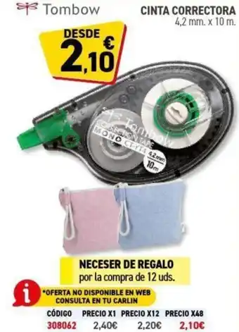 TOMBOX Cinta correctora