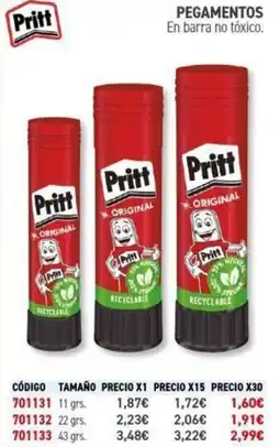 Carlin PRITT Pegamentos oferta