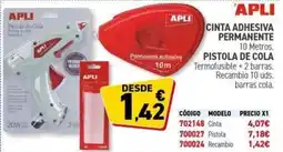 Carlin APLI Cinta adhesiva permanente oferta