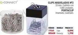 Carlin Q-CONNECT Clips niquelados nº2 oferta
