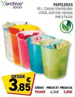 Carlin Papeleras oferta