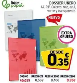 Carlin Dossier uñero oferta