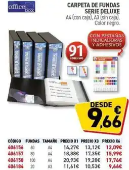 Carlin Carpeta de fundas serie deluxe oferta