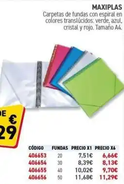 Carlin Maxiplas oferta