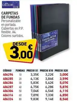 Carlin Carpetas de fundas oferta