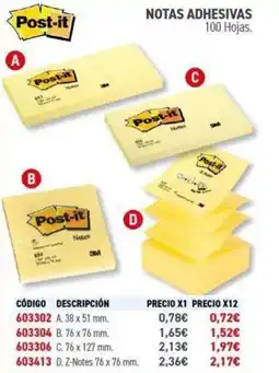 Carlin Notas adhesivas oferta