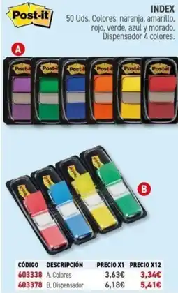 Carlin POST-IT Index oferta