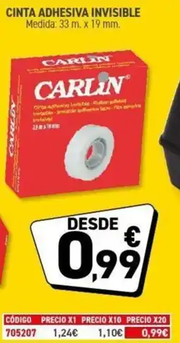 Carlin CARLIN Cinta adhesiva invisible oferta