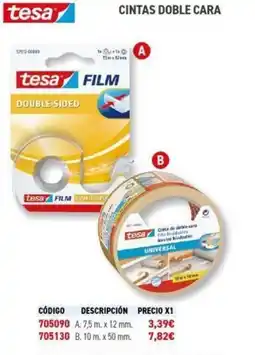 Carlin TESA Cintas doble cara oferta
