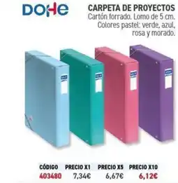 Carlin Carpeta de proyectos oferta