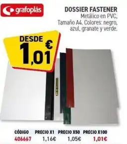 Carlin Dossier fastener oferta