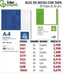 Carlin Bloc de notas con tapa oferta