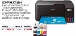 Carlin Ecotank et-2860 oferta