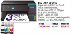 Carlin Ecotank et-2950 oferta