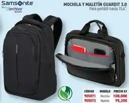 Carlin Mochila y maletín guardit 3.0 oferta