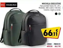 Carlin MIQUELRIUS Mochila executive oferta