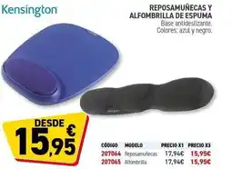 Carlin KENSINGTON Reposamuñecas y alfombrilla de espuma oferta