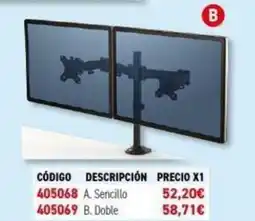 Carlin Soporta monitores hasta oferta
