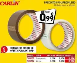 Carlin CARLIN Precintos polipropileno oferta