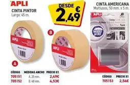 Carlin APLI Cinta pintor oferta