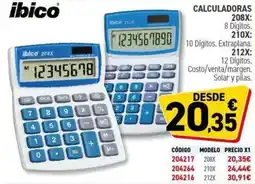 Carlin IBICO Calculadoras oferta