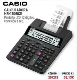 Carlin CASIO Calculadora hr-150rce oferta