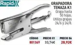 Carlin RAPID Grapadora tenaza k1 oferta