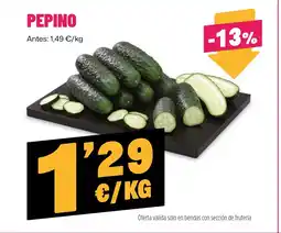 AhorraMas Pepino oferta