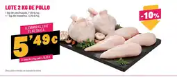 AhorraMas Lote de pollo oferta