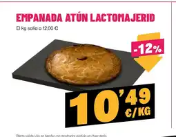 AhorraMas Empanada atún lactomajerid oferta