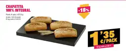 AhorraMas Chapatita 100% integral oferta
