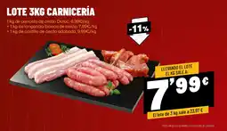 AhorraMas Lote carnicería oferta