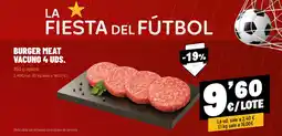 AhorraMas Burger meat vacuno 4 uds. oferta