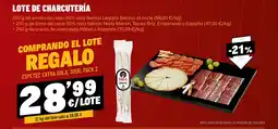 AhorraMas Lote de charcutería oferta