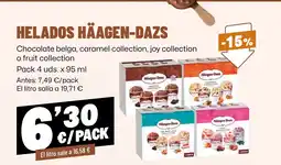 AhorraMas HÄAGEN-DAZS Helados oferta