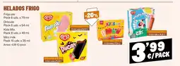 AhorraMas FRIGO Helados oferta