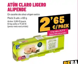 AhorraMas Atún claro ligero alipende oferta