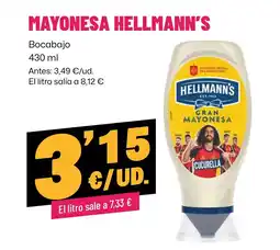 AhorraMas HELLMANN'S Mayonesa oferta