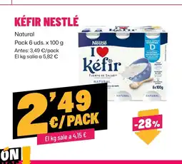 AhorraMas Kéfir nestlé oferta